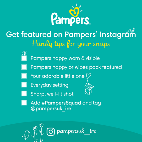 How To Get Featured On The Pampers Instagram Page How To Get Featured On The Pampers Instagram Page